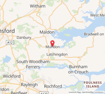 Map of Mundon, EnglandEngland