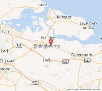Map of Murston, EnglandEngland