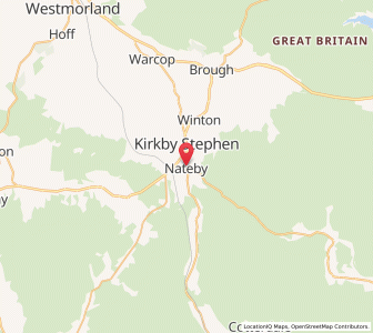 Map of Nateby, EnglandEngland