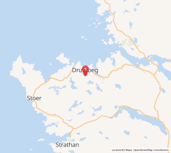 Map of Nedd, ScotlandScotland