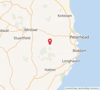 Map of Nether Kinmundy, ScotlandScotland