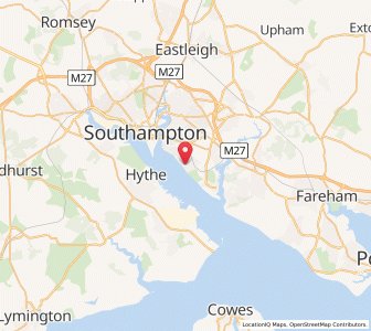 Map of Netley, EnglandEngland