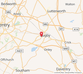 Map of New Bilton, EnglandEngland