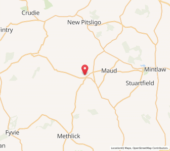 Map of New Deer, ScotlandScotland