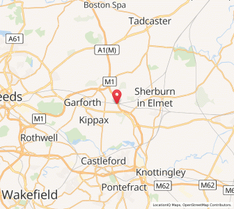 Map of New Micklefield, EnglandEngland