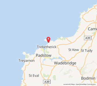 Map of New Polzeath, EnglandEngland