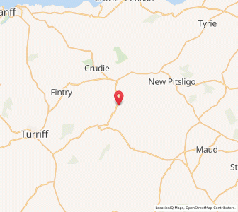 Map of Newbyth, ScotlandScotland