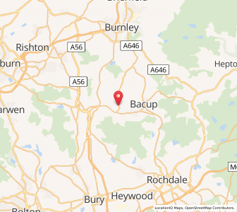 Map of Newchurch, EnglandEngland