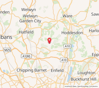 Map of Newgate Street, EnglandEngland