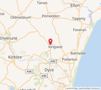 Map of Newmacher, ScotlandScotland