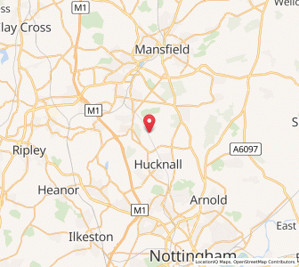Map of Newstead, EnglandEngland