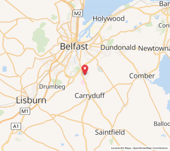 Map of Newtownbreda, Northern IrelandNorthern Ireland