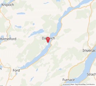 Map of Newyork, ScotlandScotland