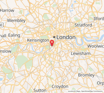 Map of Nine Elms, EnglandEngland