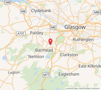 Map of Nitshill, ScotlandScotland