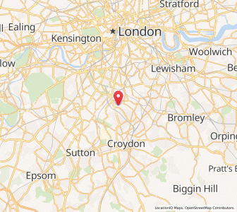 Map of Norbury, EnglandEngland