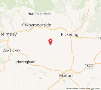 Map of Normanby, EnglandEngland