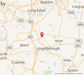 Map of Normanton upon Soar, EnglandEngland