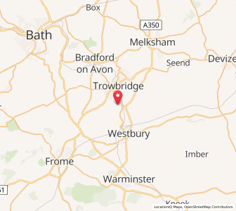 Map of North Bradley, EnglandEngland