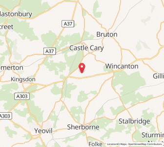 Map of North Cadbury, EnglandEngland