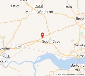 Map of North Cave, EnglandEngland