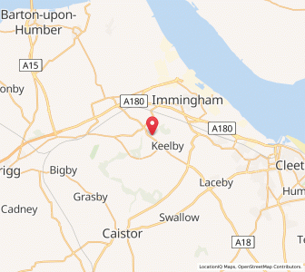 Map of North Killingholme, EnglandEngland