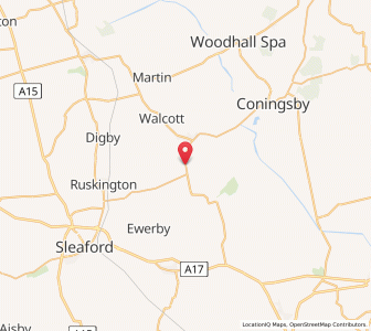 Map of North Kyme, EnglandEngland