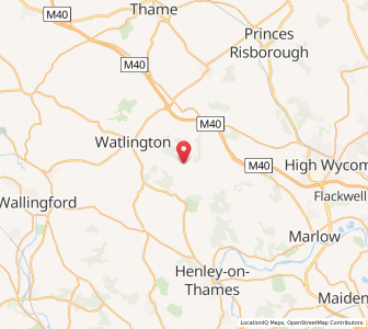 Map of Northend, EnglandEngland