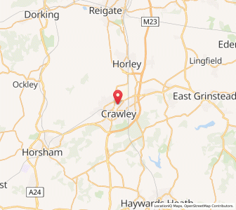 Map of Northgate, EnglandEngland