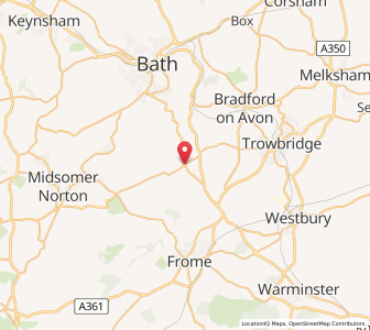 Map of Norton Saint Philip, EnglandEngland