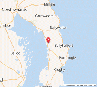 Map of Nuns Quarter, Northern IrelandNorthern Ireland