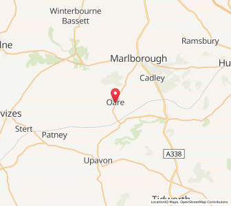 Map of Oare, EnglandEngland