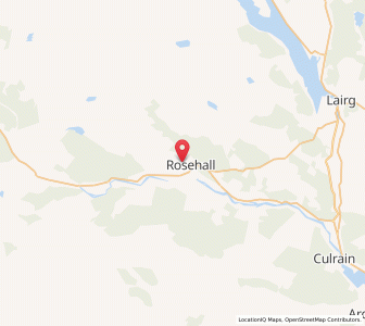 Map of Ochtow, ScotlandScotland