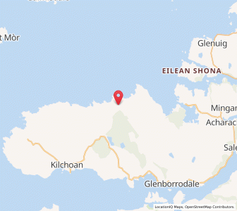 Map of Ockle, ScotlandScotland