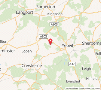 Map of Odcombe, EnglandEngland