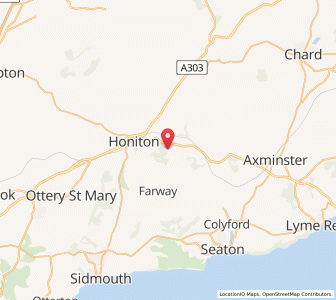 Map of Offwell, EnglandEngland