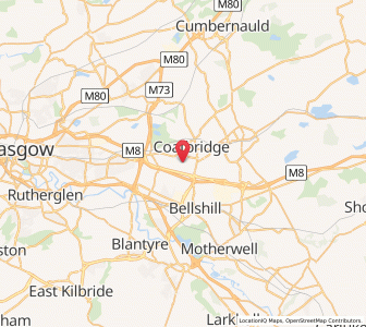 Map of Old Monkland, ScotlandScotland
