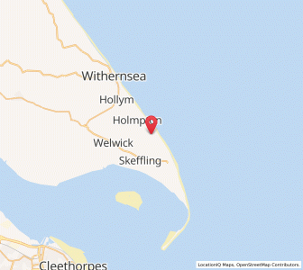 Map of Out Newton, EnglandEngland