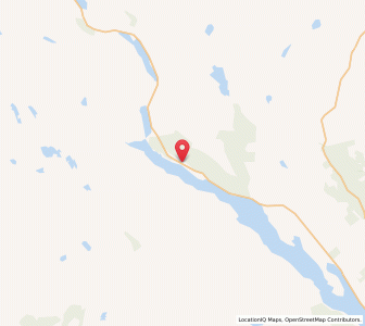 Map of Overscaig, ScotlandScotland