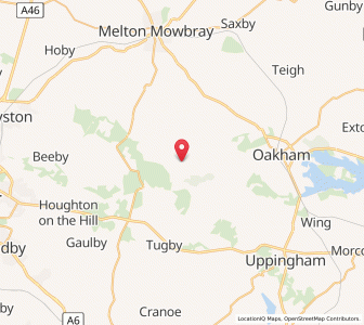 Map of Owston, EnglandEngland