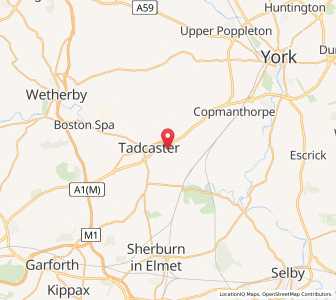 Map of Oxton, EnglandEngland