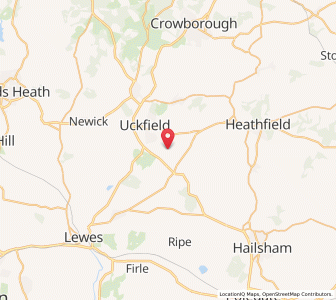 Map of Palehouse Common, EnglandEngland