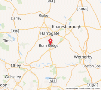 Map of Pannal, EnglandEngland