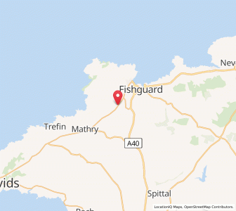 Map of Panteg, WalesWales