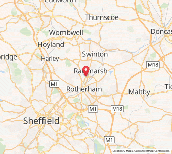 Map of Park Gate, EnglandEngland