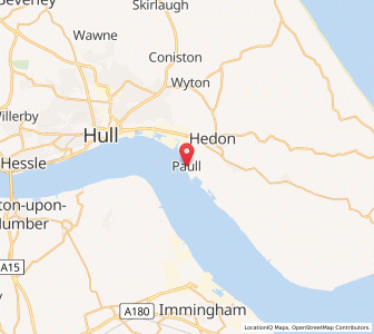 Map of Paull, EnglandEngland