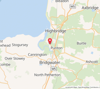 Map of Pawlett, EnglandEngland