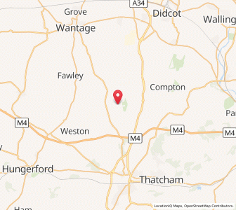 Map of Peasemore, EnglandEngland