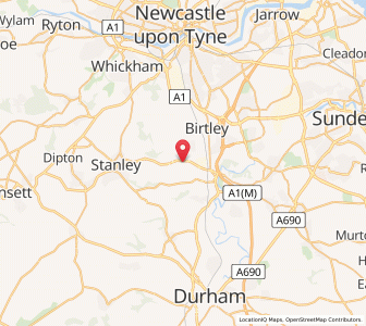 Map of Pelton, EnglandEngland