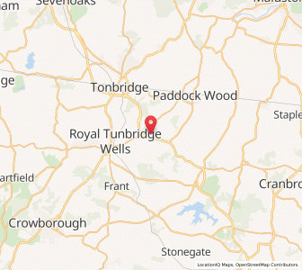 Map of Pembury, EnglandEngland